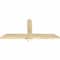 Ekena Millwork Eugene Rough Sawn Timber Gable Bracket, Douglas Fir, 48"W x 22"H x 2"D x 4"F, 11/12 Pitch GBW048X22X0204EUG00RDF - alternate 3